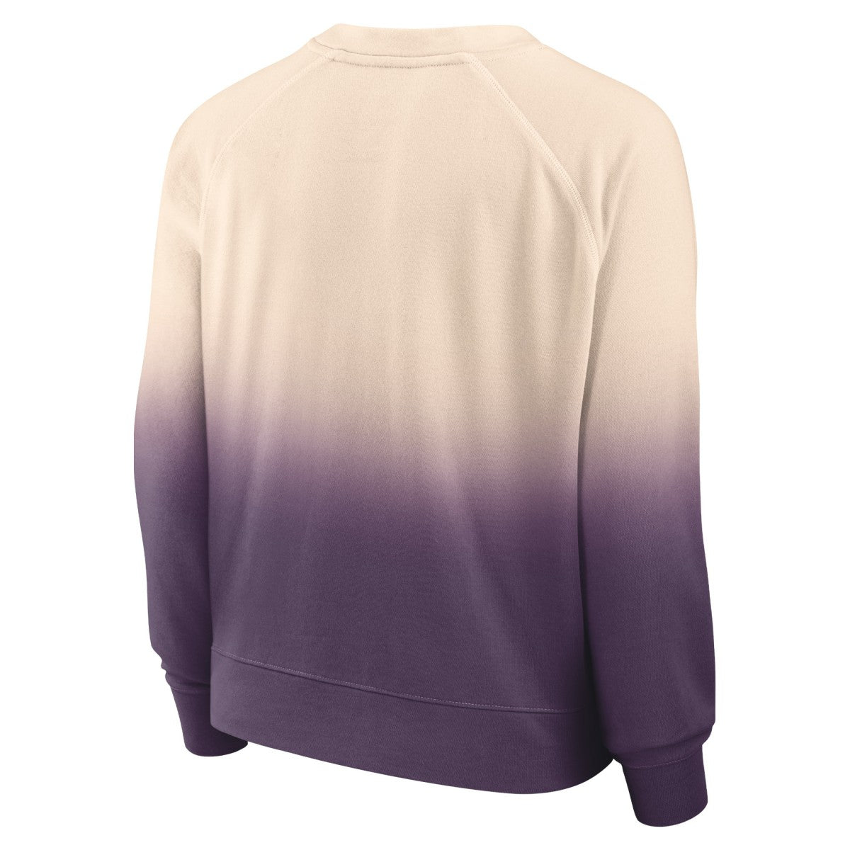 Phoenix Suns Women's Lounge Arch Raglan Pullover Sweatshirt Tan/Purple - Fanatics