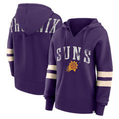 Phoenix Suns Women's Bold Move Dolman V-Neck High Hip Hoodie Purple - Fanatics