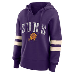 Phoenix Suns Women's Bold Move Dolman V-Neck High Hip Hoodie Purple - Fanatics