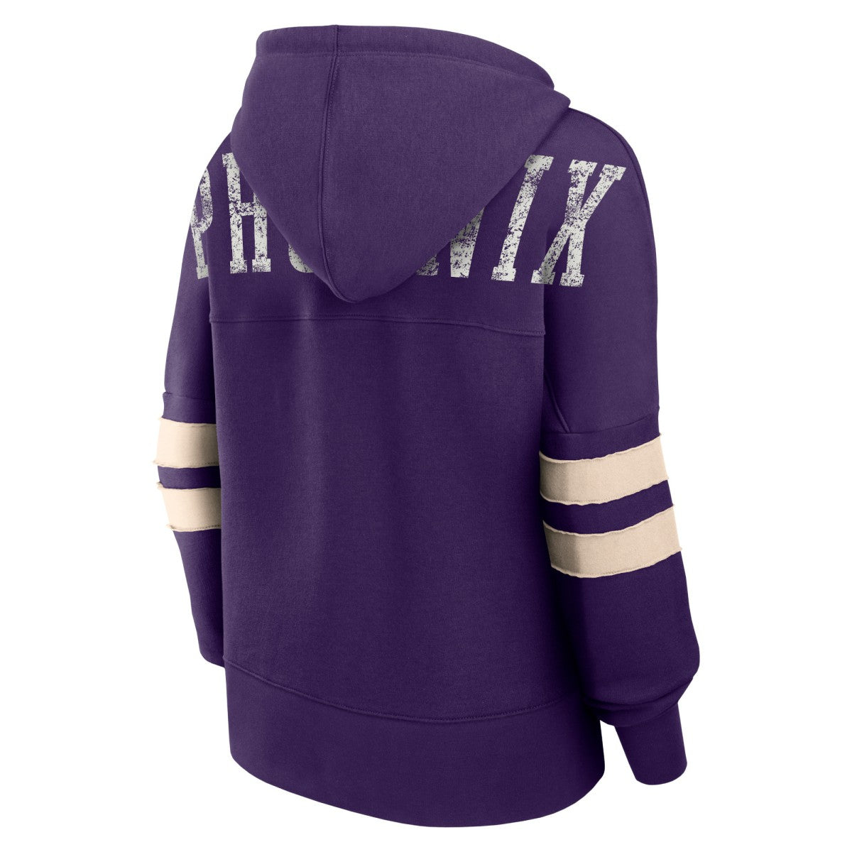 Phoenix Suns Women's Bold Move Dolman V-Neck High Hip Hoodie Purple - Fanatics