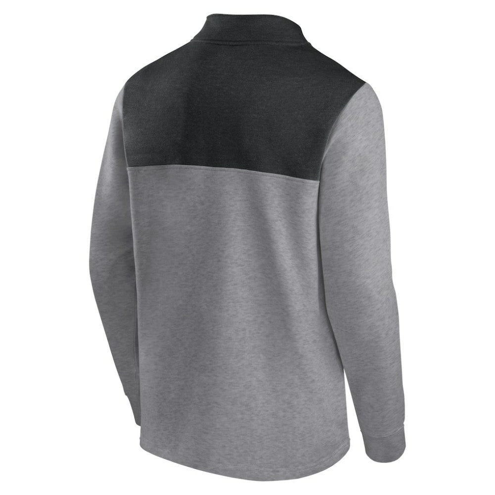 Vegas Golden Knights Fanatics Launch It Quarter-Zip Jacket - Heather Gray | US 5249342