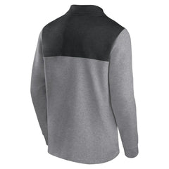 Vegas Golden Knights Fanatics Launch It Quarter-Zip Jacket - Heather Gray | US 5249342
