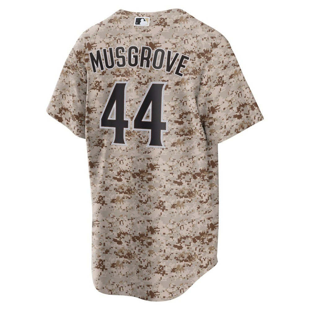 Joe Musgrove San Diego Padres Nike USMC Alternate Replica Player Jersey - Camo Jerseys