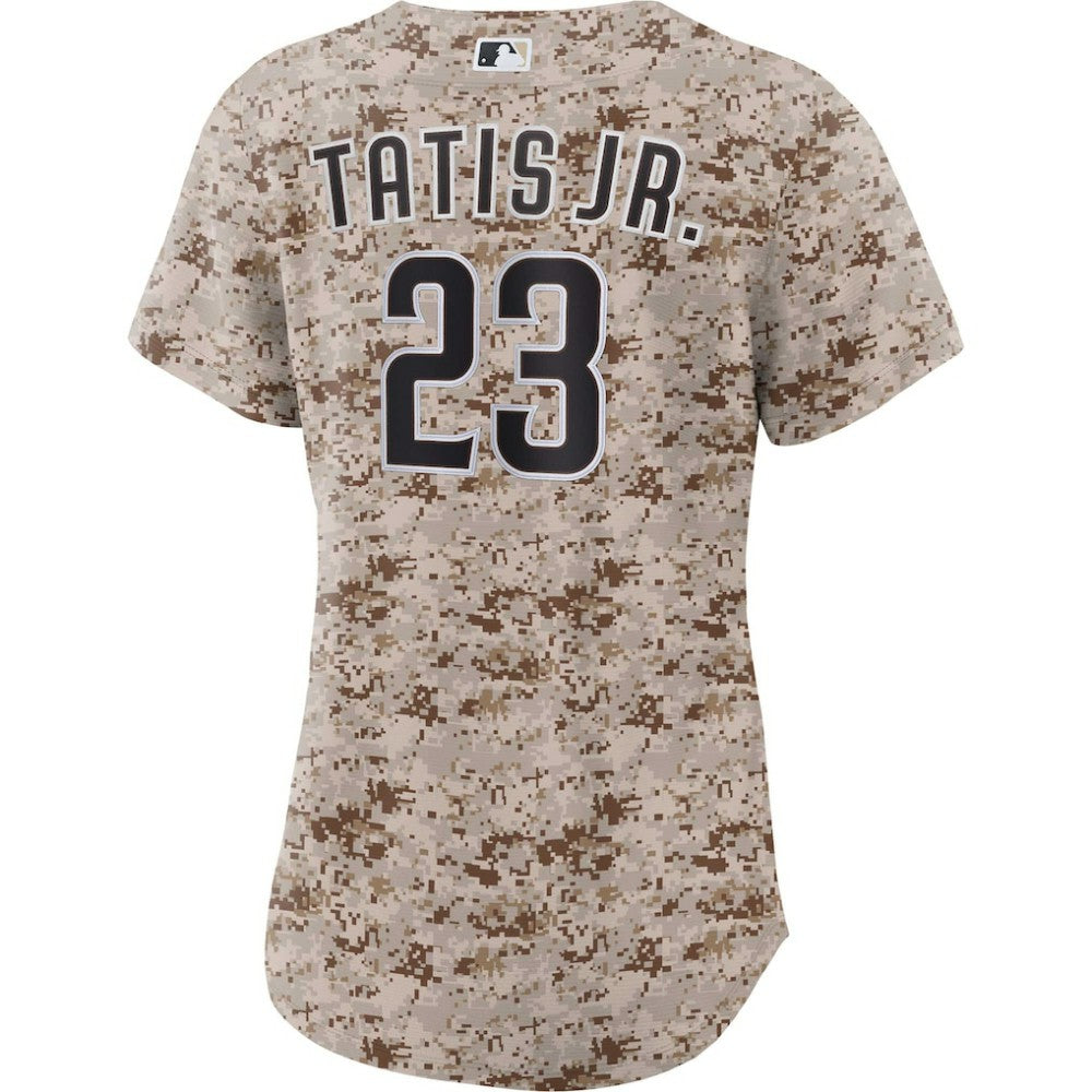 Fernando Tatis Jr. San Diego Padres Nike Women's USMC Alternate Replica Player Jersey - Camo Jerseys