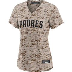 San Diego Padres Nike Women's USMC Alternate Replica Team Jersey - Camo Jerseys