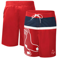 Boston Red Sox G-III Sports by Carl Banks Sea Wind Swim Shorts - Red Shorts
