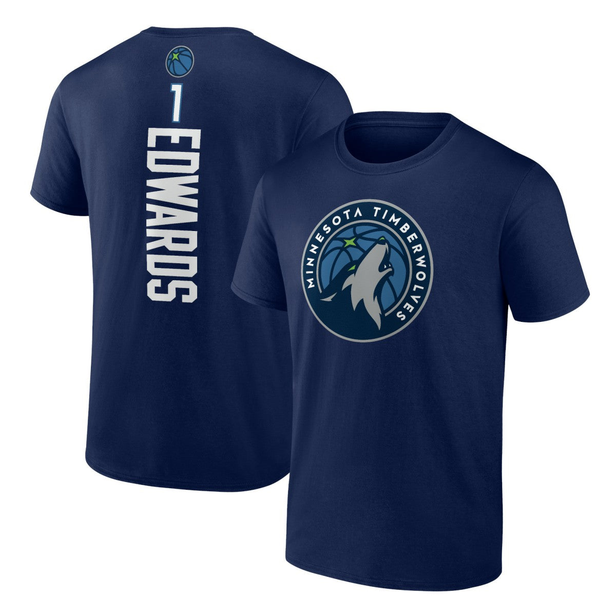 Anthony Edwards Minnesota Timberwolves Playmaker Team Name & Number T-Shirt Navy outlet
