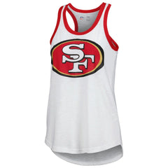 San Francisco 49ers G-III 4Her by Carl Banks Women's Tater Tank Top - White Tops