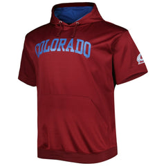Nathan MacKinnon Colorado Avalanche Fanatics Big & Tall Name & Number Pullover Hoodie - Burgundy | US 5254140