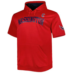 Alexander Ovechkin Washington Capitals Fanatics Big & Tall Captain Patch Name & Number Pullover Hoodie - Red | US 5254145