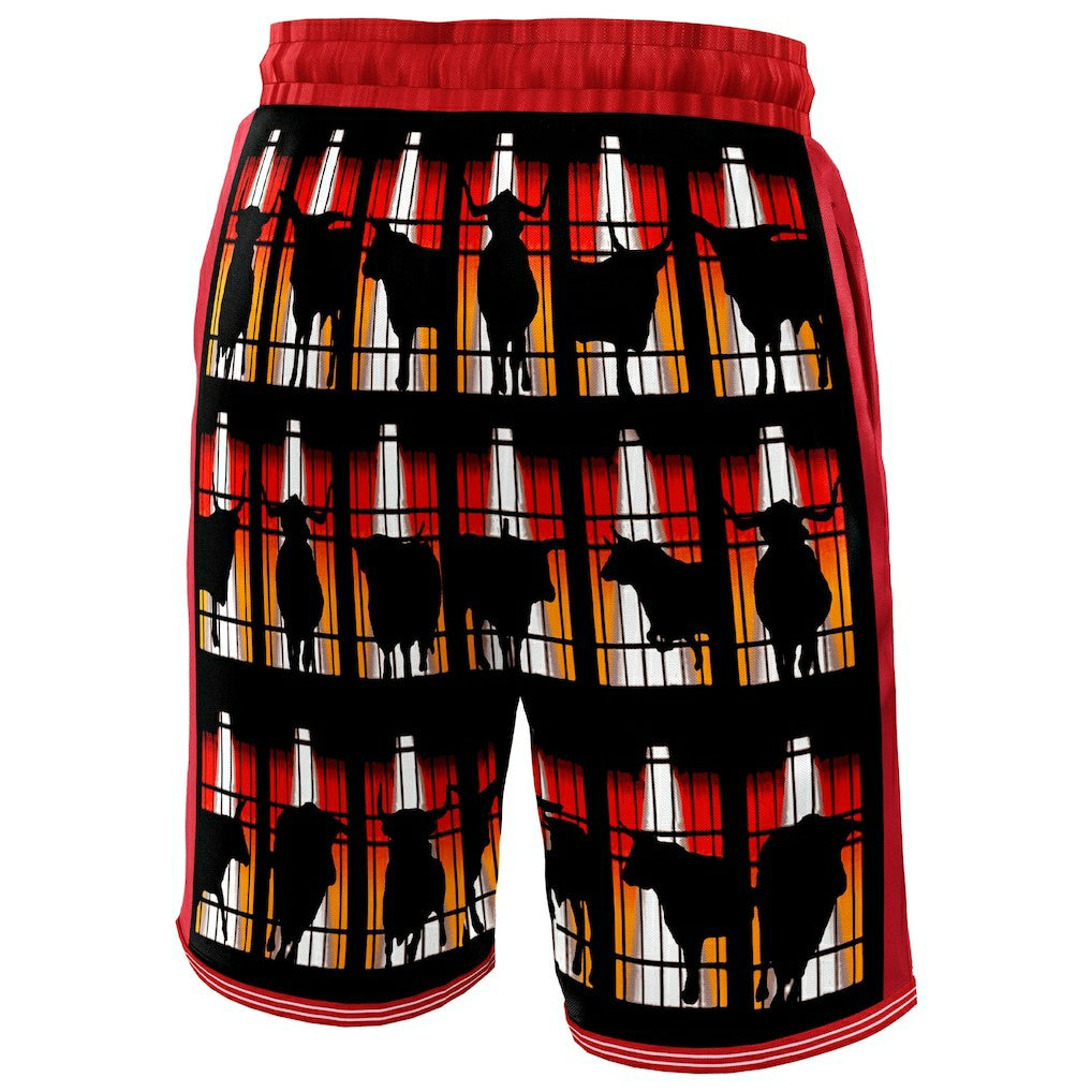 Chicago Bulls NBA & KidSuper Studios Unisex Hometown Shorts Red - Fanatics