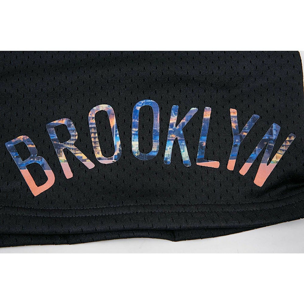 Brooklyn Nets Pro Standard City Scape Mesh Shorts Black