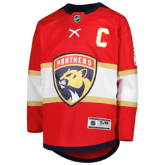 Aleksander Barkov Florida Panthers Youth Home Premier Player Jersey - Red | US 5256396