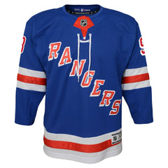 Mika Zibanejad New York Rangers Youth Home Premier Player Jersey - Blue | US 5256397