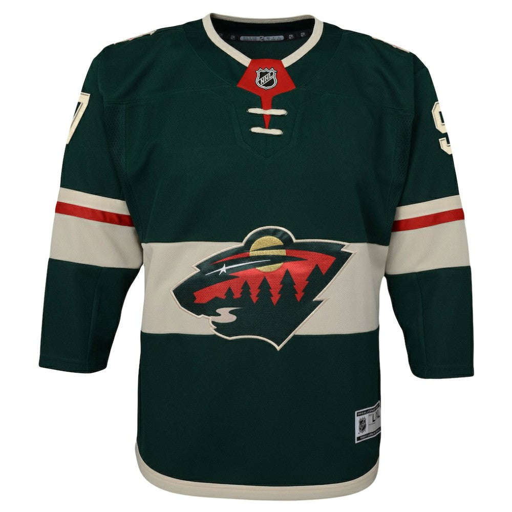 Kirill Kaprizov Minnesota Wild Youth Home Premier Player Jersey - Green | US 5256399