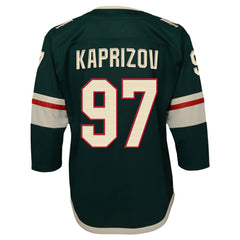 Kirill Kaprizov Minnesota Wild Youth Home Premier Player Jersey - Green | US 5256399