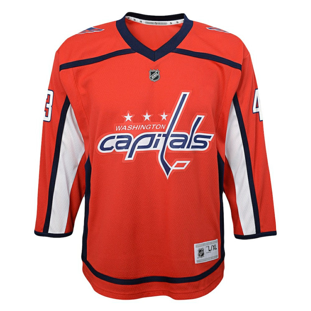Tom Wilson Washington Capitals Youth Home Replica Player Jersey - Red | US 5256811