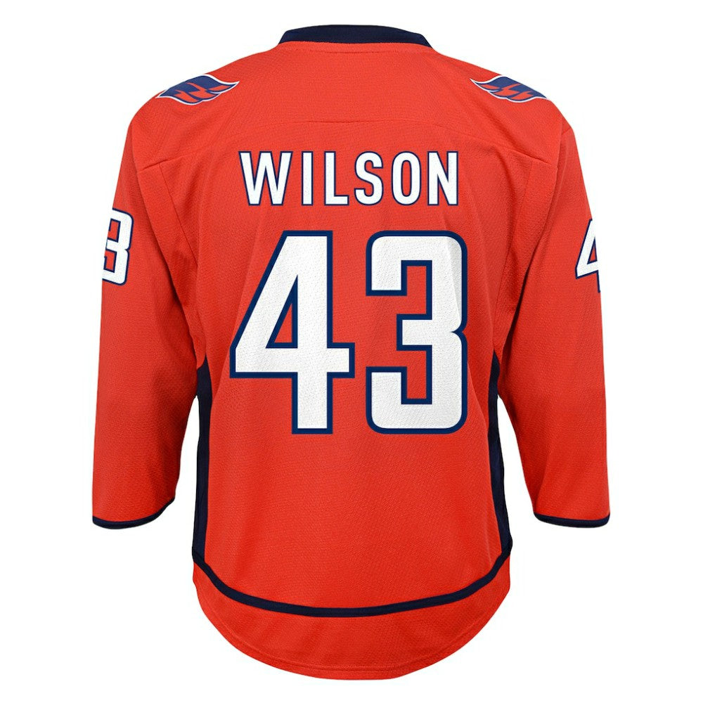Tom Wilson Washington Capitals Youth Home Replica Player Jersey - Red | US 5256811