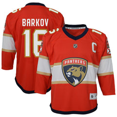 Aleksander Barkov Florida Panthers Youth Home Captain Replica Player Jersey - Red | US 5256813
