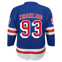 Mika Zibanejad New York Rangers Youth Home Replica Player Jersey - Blue | US 5256814