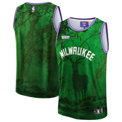 Milwaukee Bucks NBA & KidSuper Studios Unisex Hometown Jersey Green - Fanatics