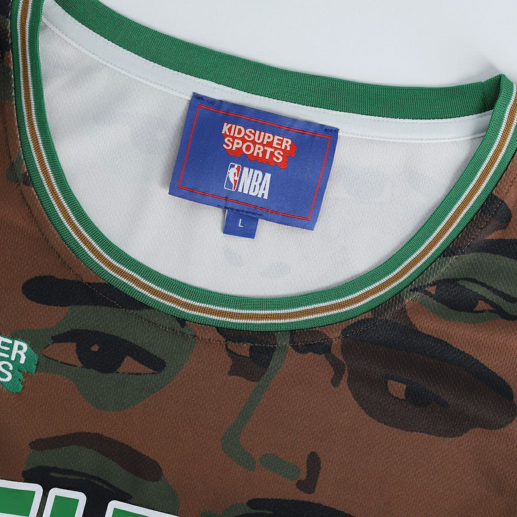 Boston Celtics NBA & KidSuper Studios Unisex Hometown Jersey Brown - Fanatics