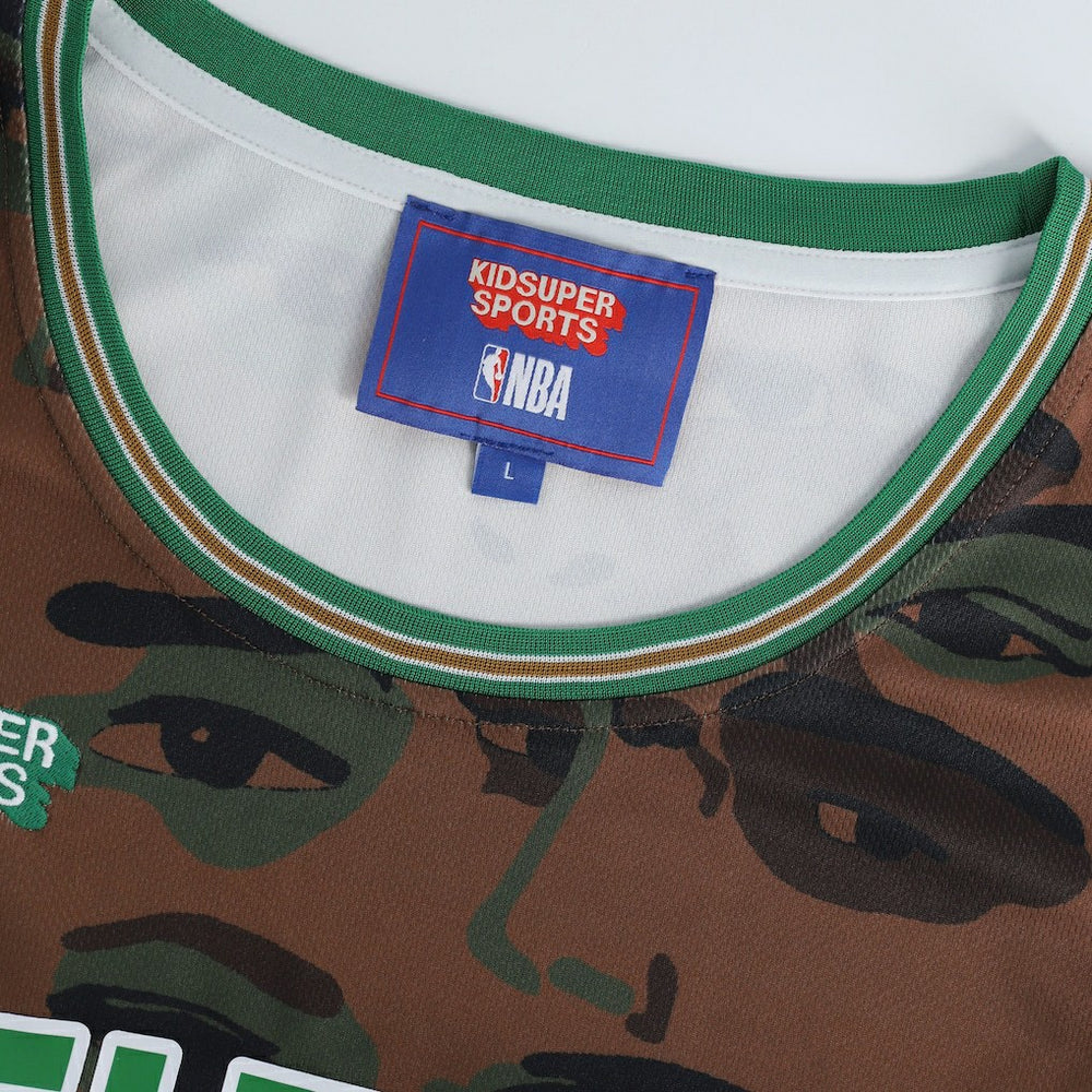Boston Celtics NBA & KidSuper Studios Unisex Hometown Jersey Brown - Fanatics