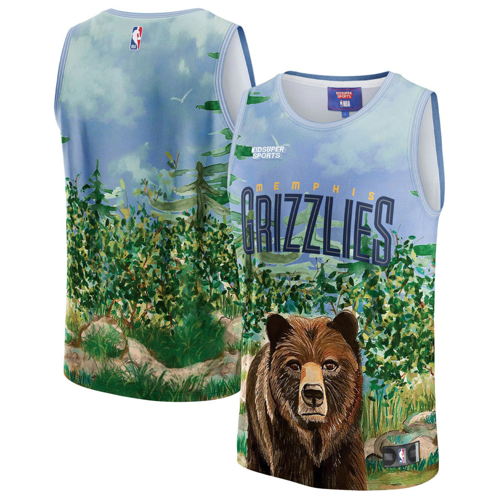 Memphis Grizzlies NBA & KidSuper Studios Unisex Hometown Jersey Teal - Fanatics