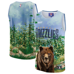 Memphis Grizzlies NBA & KidSuper Studios Unisex Hometown Jersey Teal - Fanatics