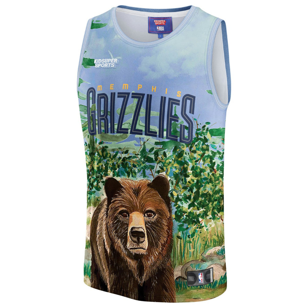 Memphis Grizzlies NBA & KidSuper Studios Unisex Hometown Jersey Teal - Fanatics