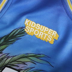 Miami Heat NBA & KidSuper Studios Unisex Hometown Jersey Blue - Fanatics outlet