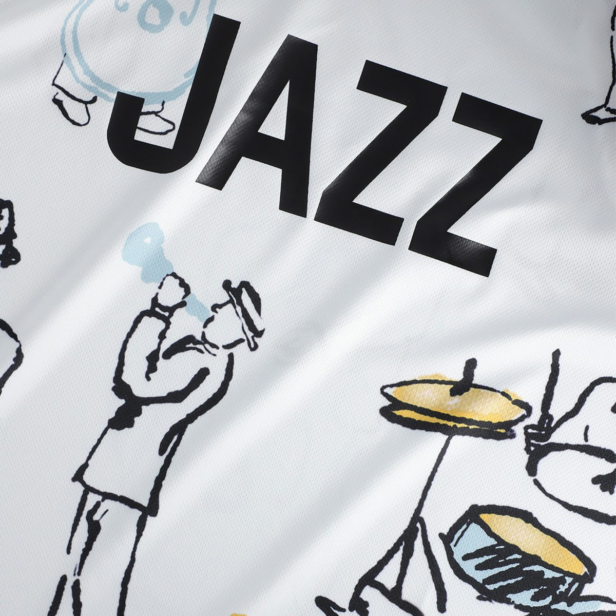 Utah Jazz NBA & KidSuper Studios Unisex Hometown Jersey White - Fanatics