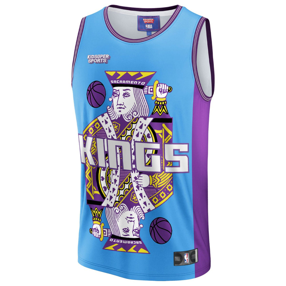 Sacramento Kings NBA & KidSuper Studios Unisex Hometown Jersey Blue - Fanatics