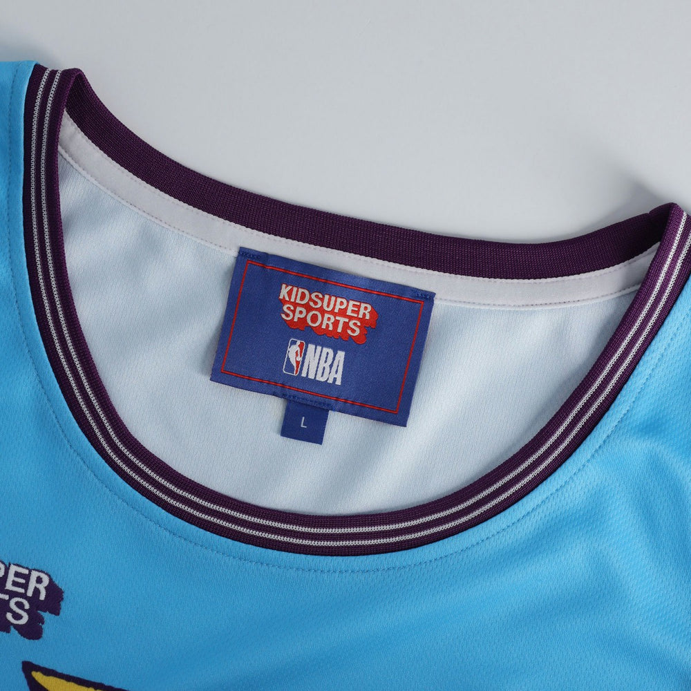 Sacramento Kings NBA & KidSuper Studios Unisex Hometown Jersey Blue - Fanatics