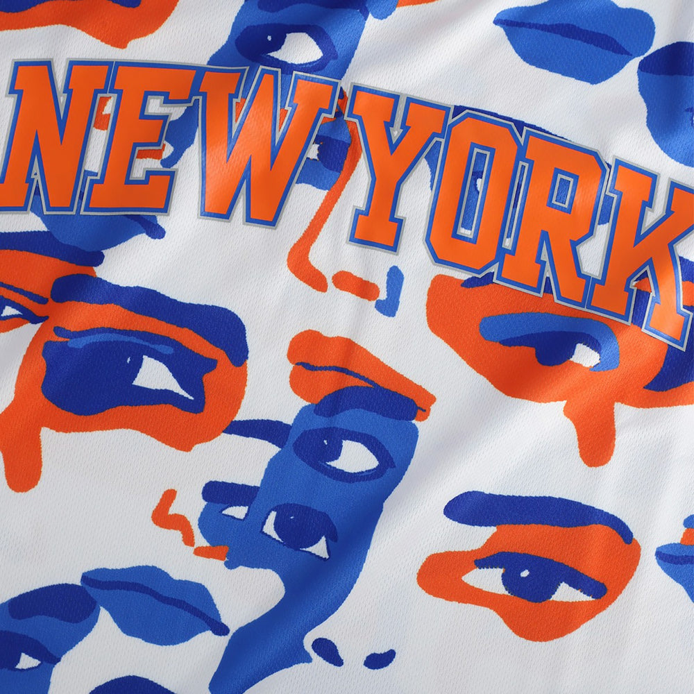 New York Knicks NBA & KidSuper Studios Unisex Hometown Jersey White - Fanatics