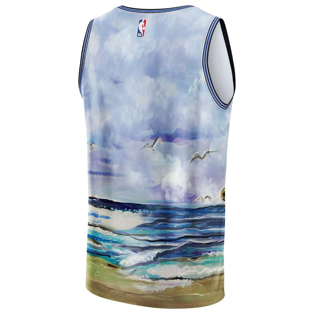 Dallas Mavericks NBA & KidSuper Studios Unisex Hometown Jersey Blue - Fanatics