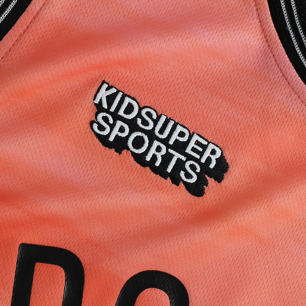 Brooklyn Nets NBA & KidSuper Studios Unisex Hometown Jersey Coral - Fanatics