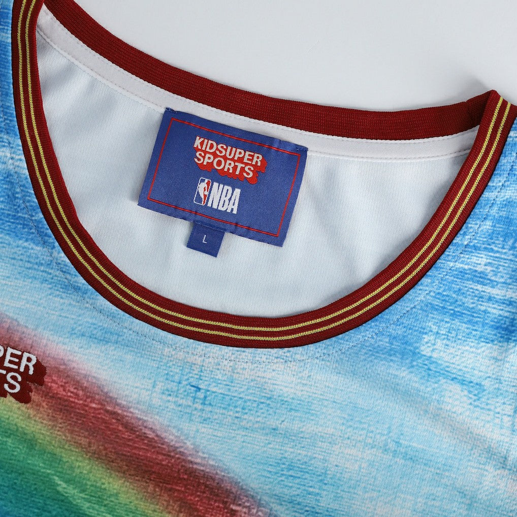 Denver Nuggets NBA & KidSuper Studios Unisex Hometown Jersey Blue - Fanatics