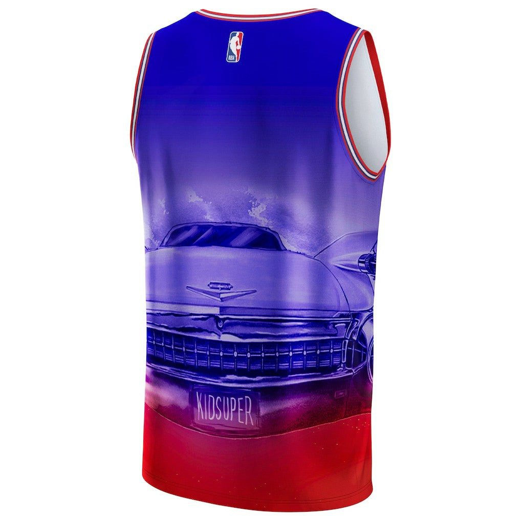 Detroit Pistons NBA & KidSuper Studios Unisex Hometown Jersey Red - Fanatics