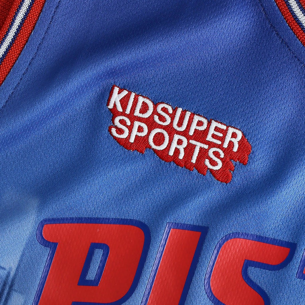 Detroit Pistons NBA & KidSuper Studios Unisex Hometown Jersey Red - Fanatics