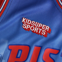 Detroit Pistons NBA & KidSuper Studios Unisex Hometown Jersey Red - Fanatics