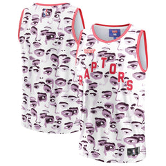 Toronto Raptors NBA & KidSuper Studios Unisex Hometown Jersey White - Fanatics