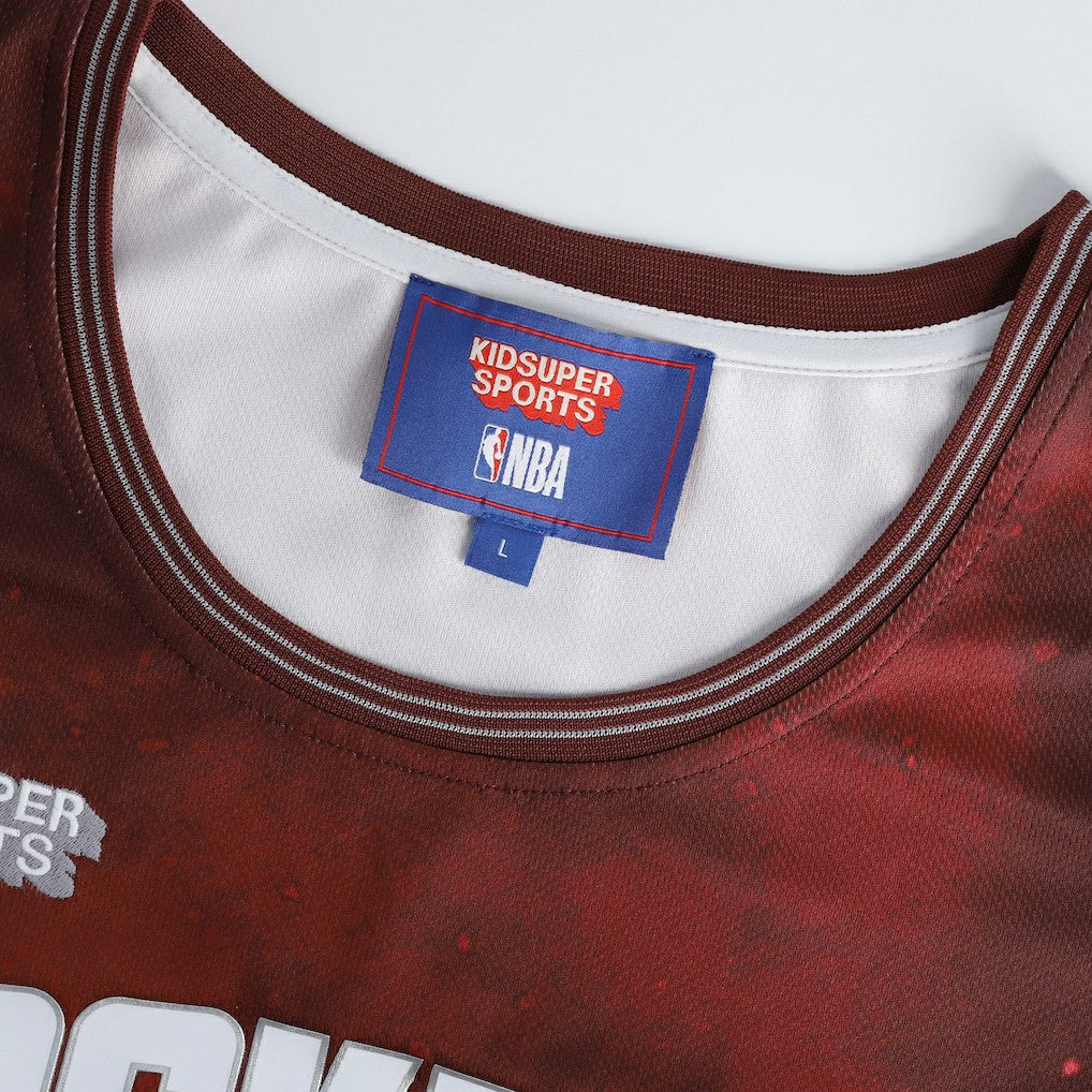 Houston Rockets NBA & KidSuper Studios Unisex Hometown Jersey Red - Fanatics