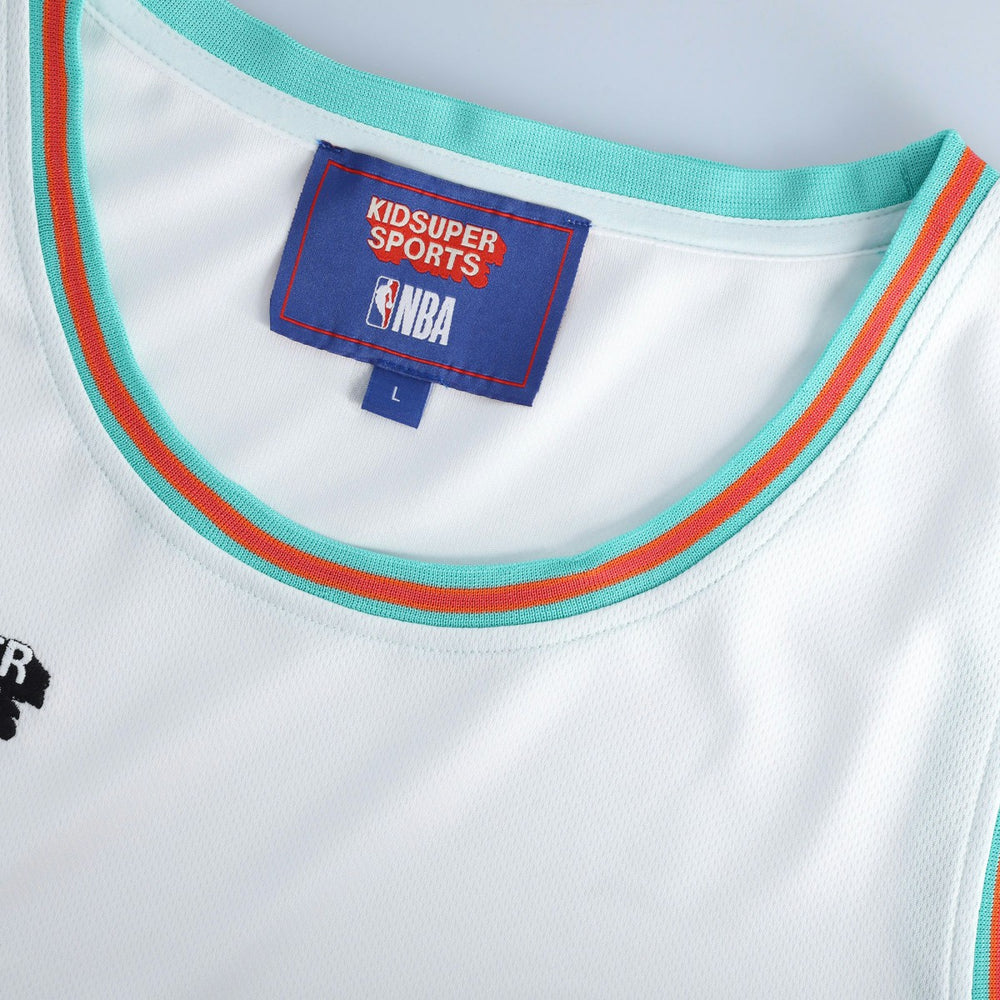 San Antonio Spurs NBA & KidSuper Studios Unisex Hometown Jersey White - Fanatics