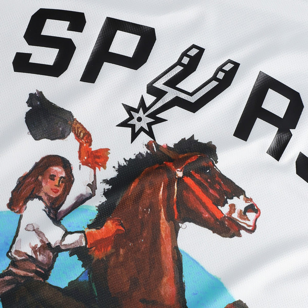 San Antonio Spurs NBA & KidSuper Studios Unisex Hometown Jersey White - Fanatics