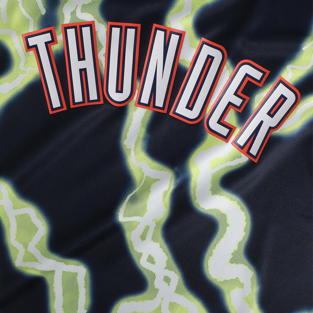 Oklahoma City Thunder NBA & KidSuper Studios Unisex Hometown Jersey Black - Fanatics