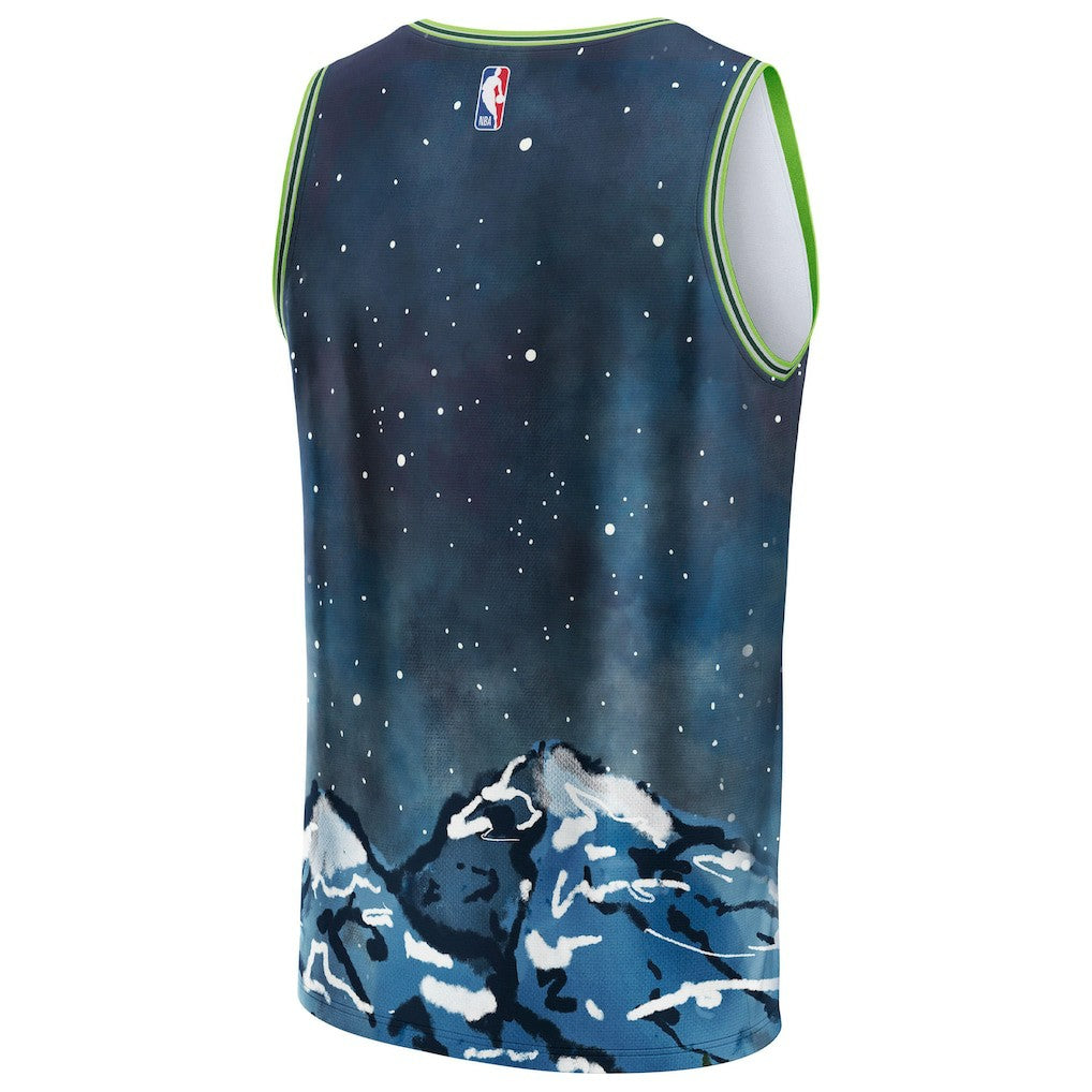 Minnesota Timberwolves NBA & KidSuper Studios Unisex Hometown Jersey Blue - Fanatics