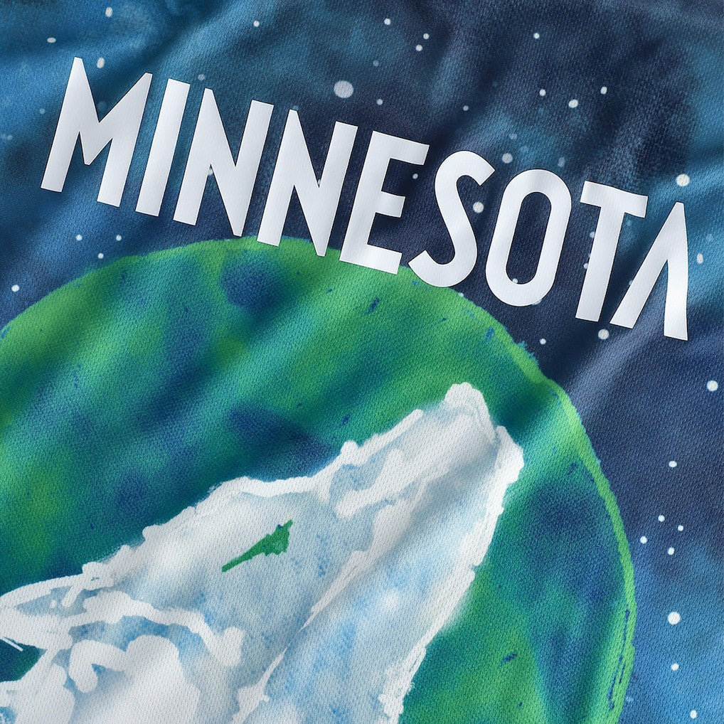 Minnesota Timberwolves NBA & KidSuper Studios Unisex Hometown Jersey Blue - Fanatics