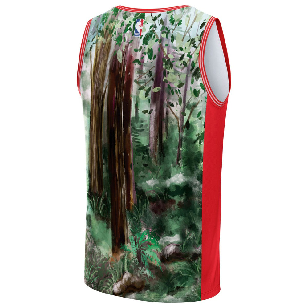 Portland Trail Blazers NBA & KidSuper Studios Unisex Hometown Jersey Green - Fanatics