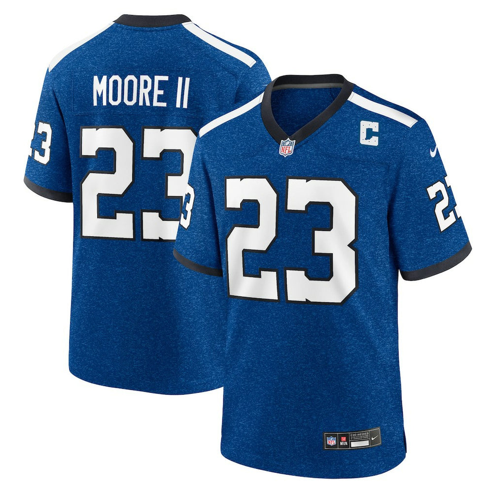 Kenny Moore II Indianapolis Colts Indiana Nights Alternate Game Jersey - Royal Jerseys